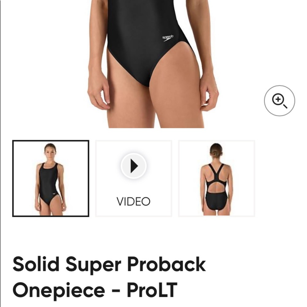 Speedo Pro LT Black size 26